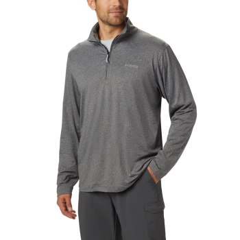 Columbia PFG Slack Tide 1/4 Zip, Pullover Negros Para Hombre | 256304-OTF